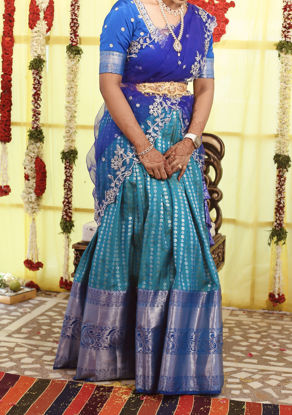 Picture of Kuppadam Pattu Lehenga