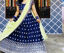 Picture of Navy Blue Mirror work Lehenga