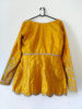Picture of Yellow peplum jacket gagra
