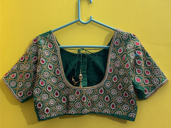 Picture of Heavy maggam work blouse