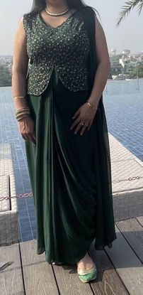 Picture of Pre-draped saree