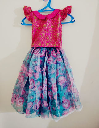 Picture of Floral Lehenga with croptop For 2-4Y