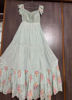 Picture of Pista Colour Ruffle Long Frock