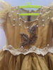 Picture of Gold color party wear dress For 1-2Y