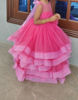 Picture of Pink layered gown For 3-4Y