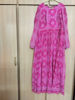 Picture of Pink muggu design long frock