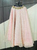 Picture of Organza Crop top lehenga