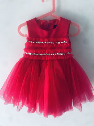 Picture of Janya's closet pink party wear Frock For 2-3Y