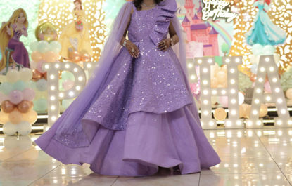 Picture of Lavender ball gown