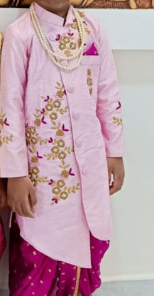 Picture of Kurta & Dhoti set with work For 3-4Y