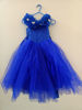 Picture of Royal blue Princess Frock For 2-4Y
