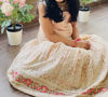 Picture of Beautiful pastel pink lehenga set with overall embroidery For 5-6Y