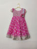 Picture of Pink Frock With cute dupatta model For 1-2Y