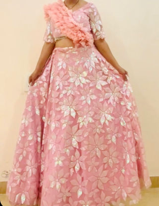 Picture of Pink lehenga choli