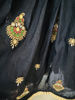 Picture of Jewel maggam work lehenga set with ikkat blouse For 2-4Y