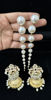 Picture of Pearly jewellery set - set of 1 necklace, 2 sets of earrings and 1 bracelet