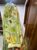 Picture of Green floral knee length frock