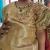 Picture of Combo of Tissue lehenga  and velvet lehenga with maggam work blouse 1-2Y