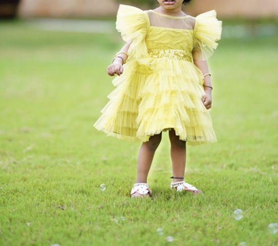 Picture of Designer party wear Frock For 1-2Y