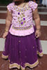 Picture of Soft net lehenga with maggam blouse 2-3y