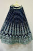 Picture of Neerus Royal blue embroidered flare lehenga