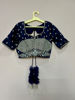 Picture of Neerus Royal blue embroidered flare lehenga