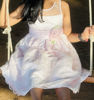 Picture of Baby pink embroidered party dress For 6-8Y