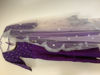 Picture of Purple Anarkali with cutwork Dupatta
