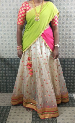 Picture of Organza Lehenga