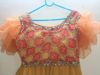 Picture of 3 piece Beautiful Yellow/Haldi Lehanga with Maggam work Blouse