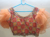 Picture of 3 piece Beautiful Yellow/Haldi Lehanga with Maggam work Blouse