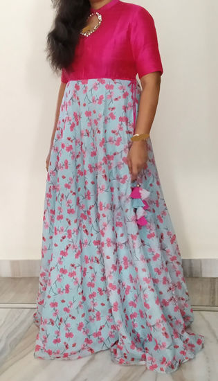 Picture of Designer Pink gown