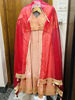 Picture of Peach silk lehenga