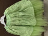 Picture of Pista green crop top lehenga For 3-5Y