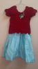 Picture of Rawsilk lehenga with velvet blouse 1-2y