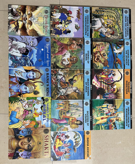 Picture of Amar Chitra Katha books