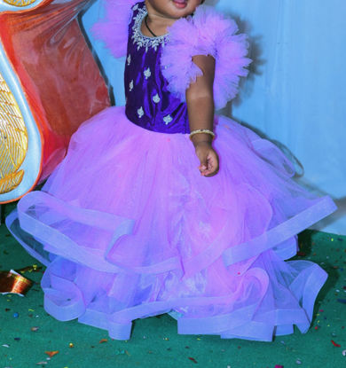 Picture of Beautiful party wear dress 1-2y