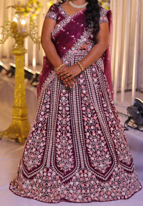 Picture of Heavy sequin work lehenga