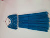 Picture of Multi layered Blue long dress