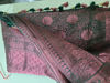 Picture of Bottle Green Copper Zari KanchiPattu Saree