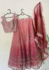 Picture of Onion pink bridal lehenga