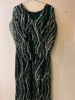 Picture of Green sequins work Indo Western slit Dress