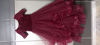 Picture of Maroon colour long barbie dress