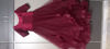 Picture of Maroon colour long barbie dress