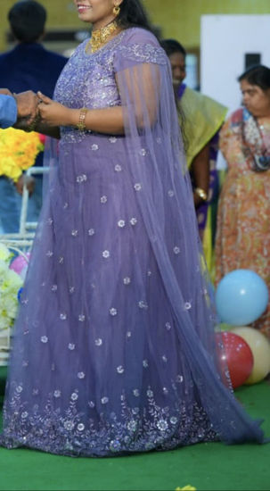 Picture of Lavender long frock