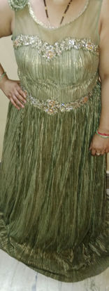 Picture of Light green gown