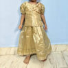 Picture of Tissue lehenga with maggam work blouse 1-2Y