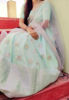 Picture of Sea Green Organza Long Frock