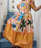 Picture of Kanchi border traditional frock for 5-6Y