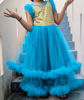 Picture of Partywear ruffled and layered frock 6-7Y